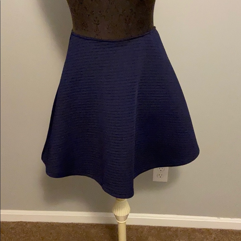 Navy Blue Skirt